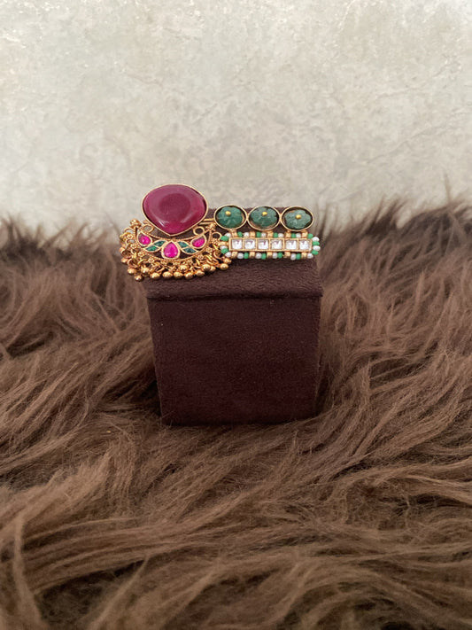 Mahek Jadau Ring
