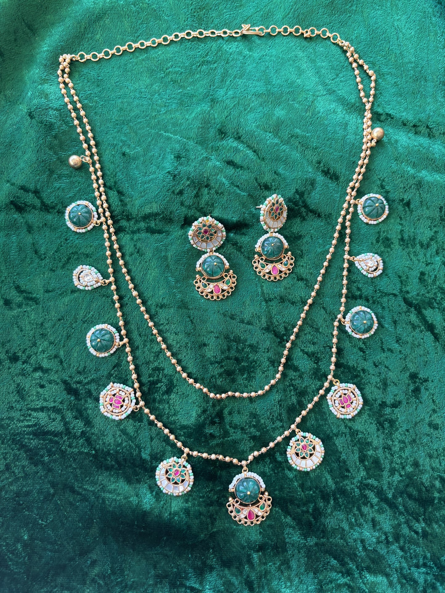Heritage Long Jadau Set