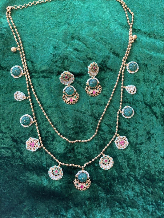 Heritage Long Jadau Set