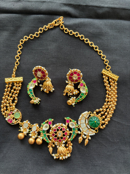 Imperial Jadau Choker Set