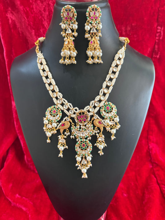 Divine Jadau Necklace Set