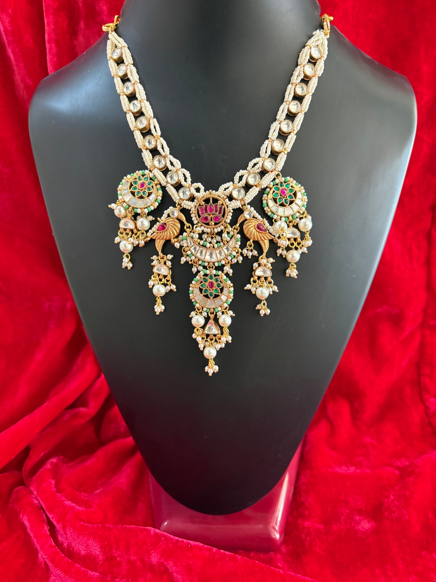 Divine Jadau Necklace Set
