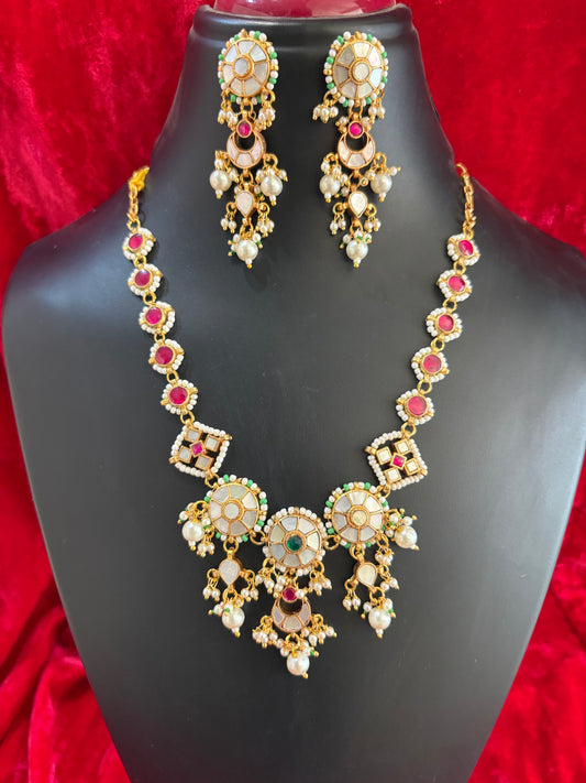 Meher Jadau Choker Set