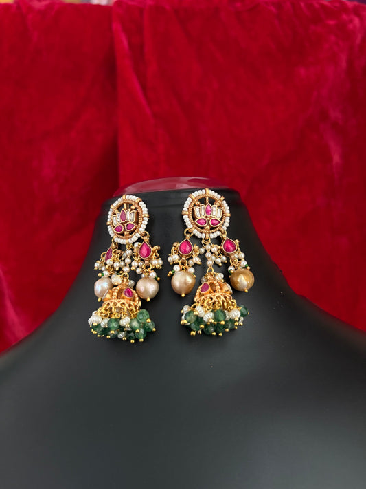 Rajvi Jadau Earrings