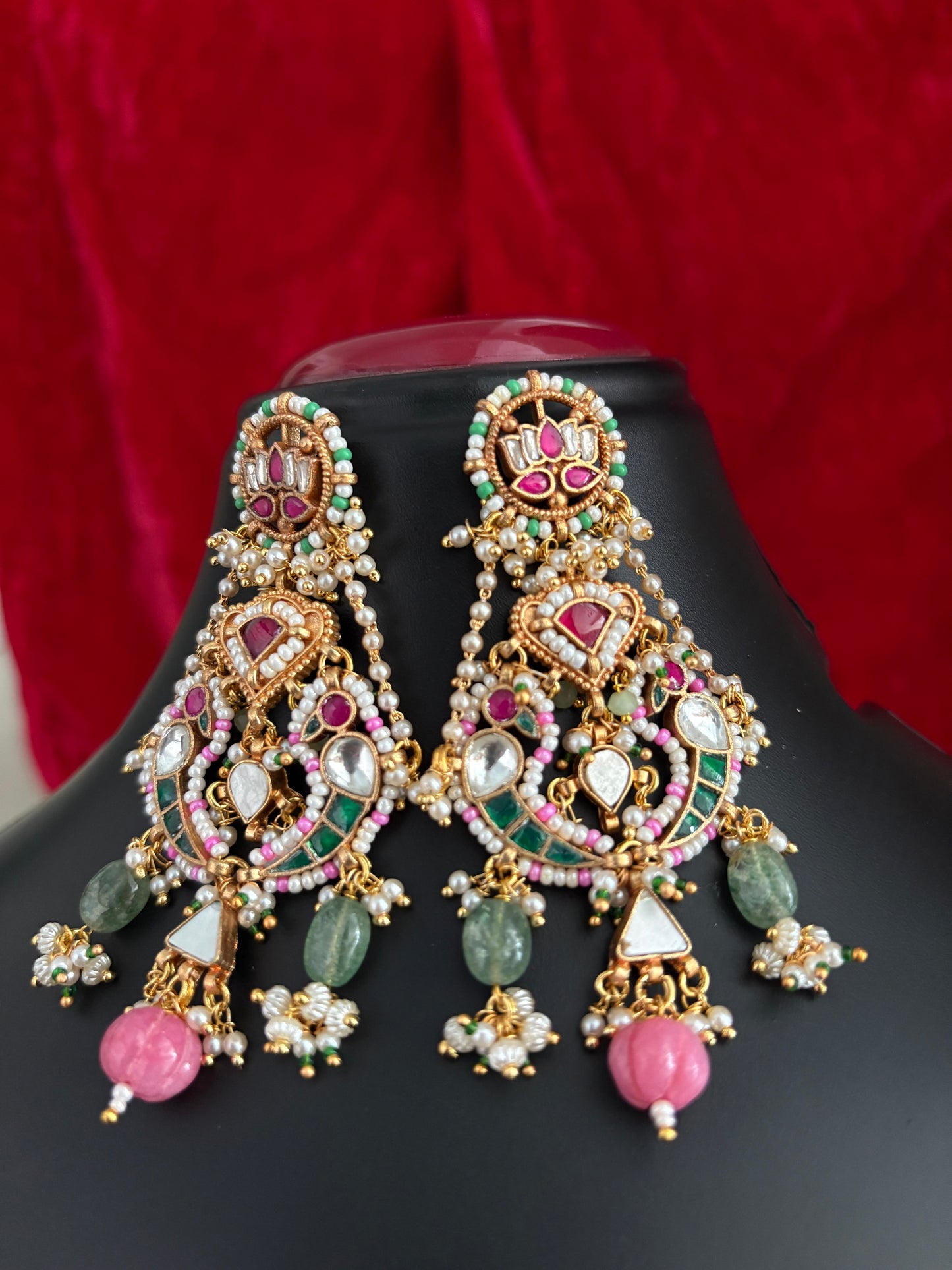 Aabha Jadau Earrings