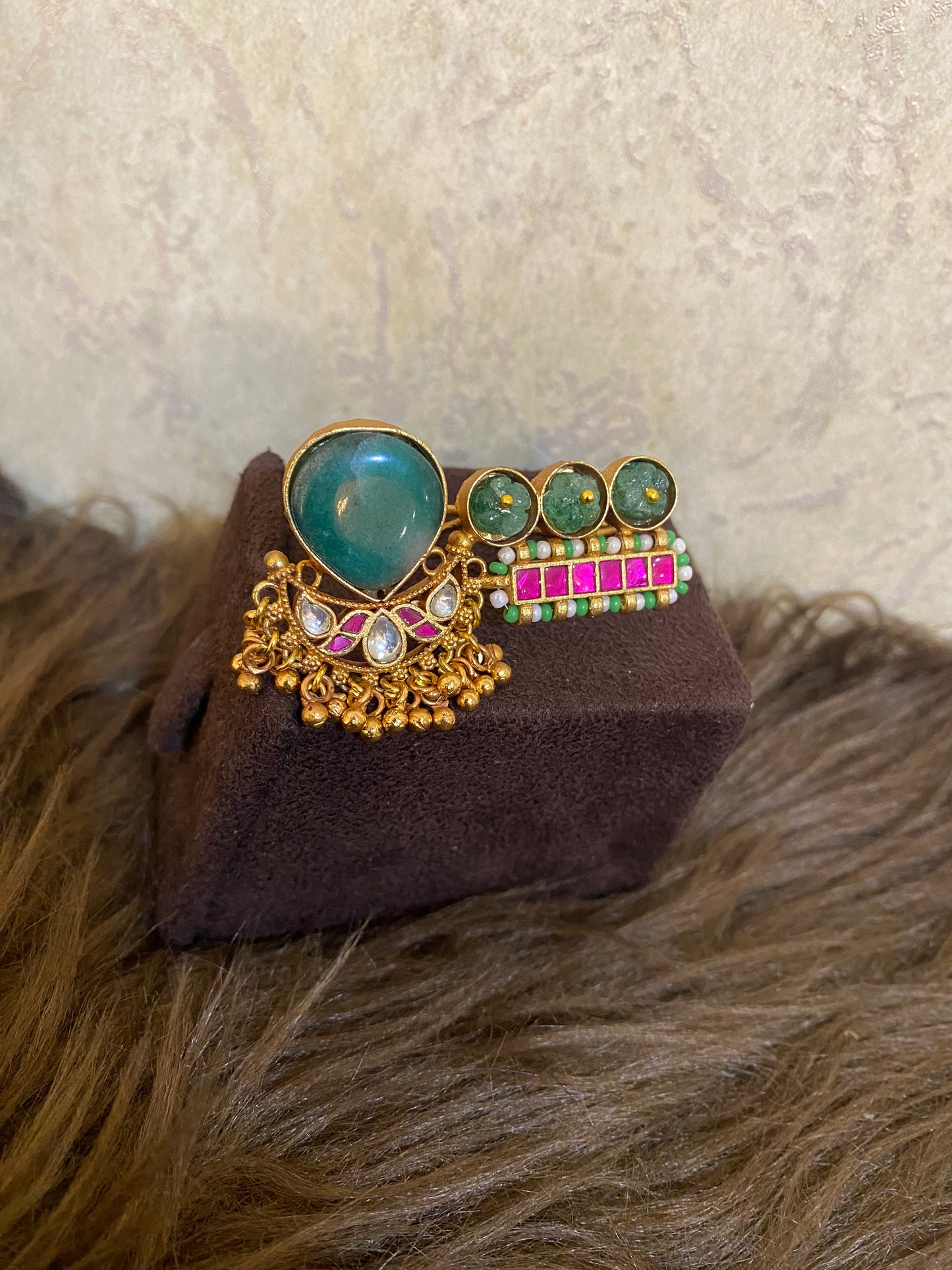 Mahek Jadau Ring