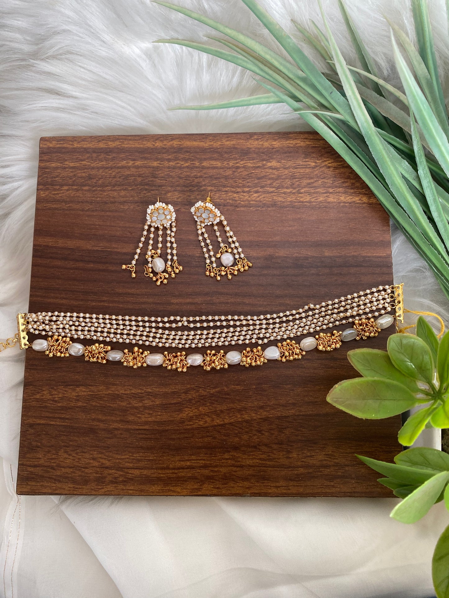 Indo Western Jadau Neacklace Set