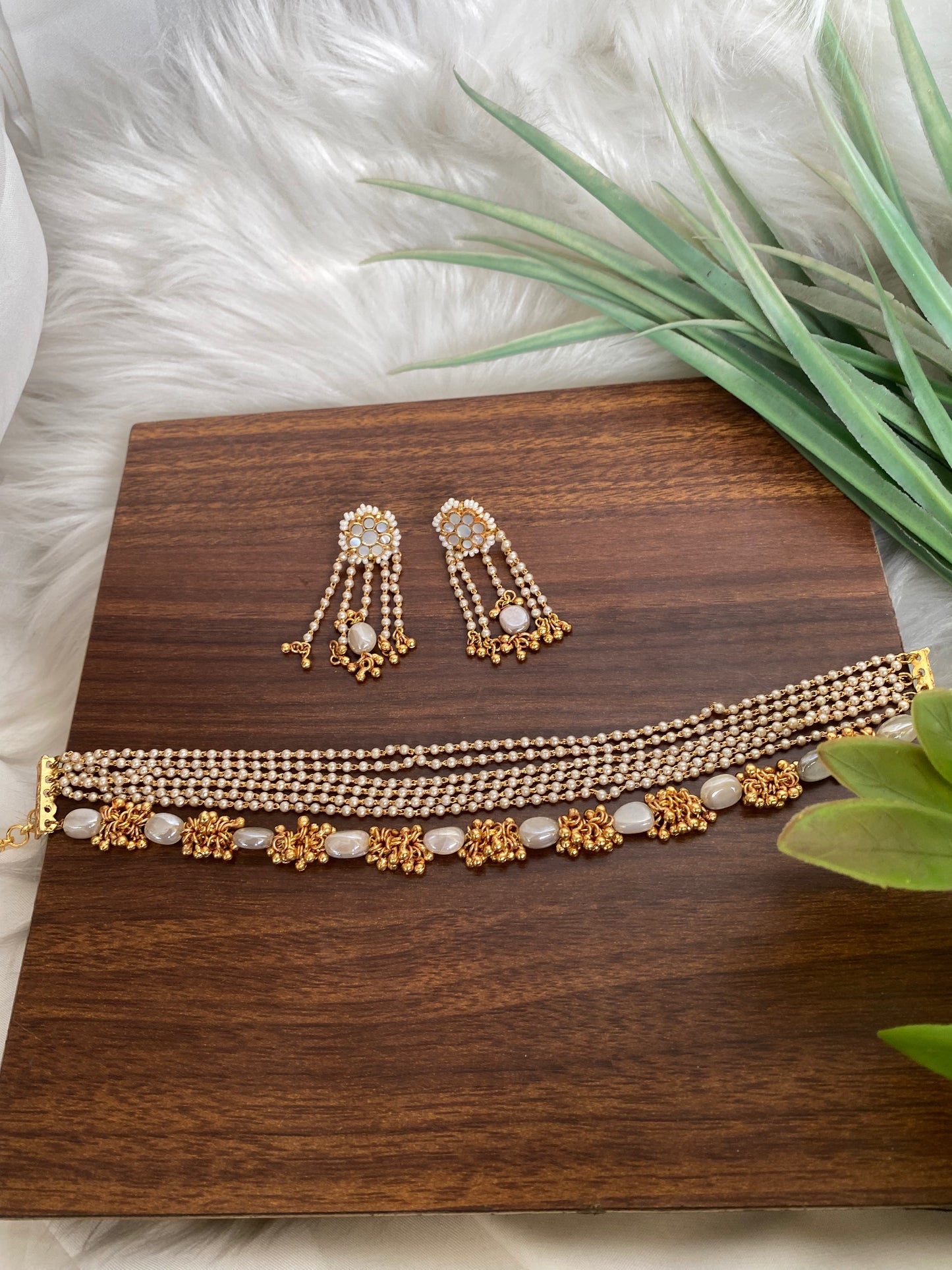 Indo Western Jadau Neacklace Set