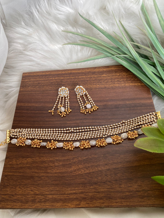 Indo Western Jadau Neacklace Set