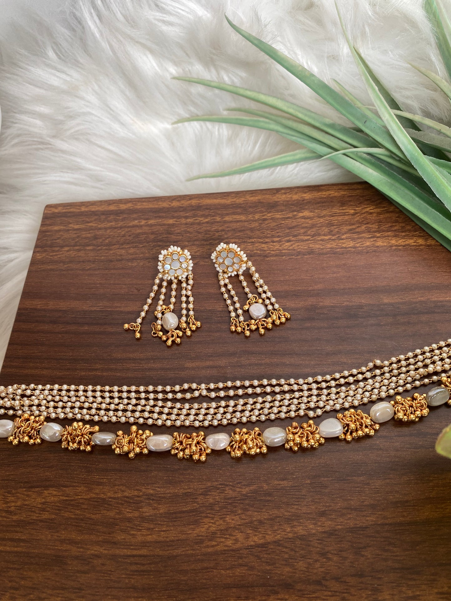Indo Western Jadau Neacklace Set