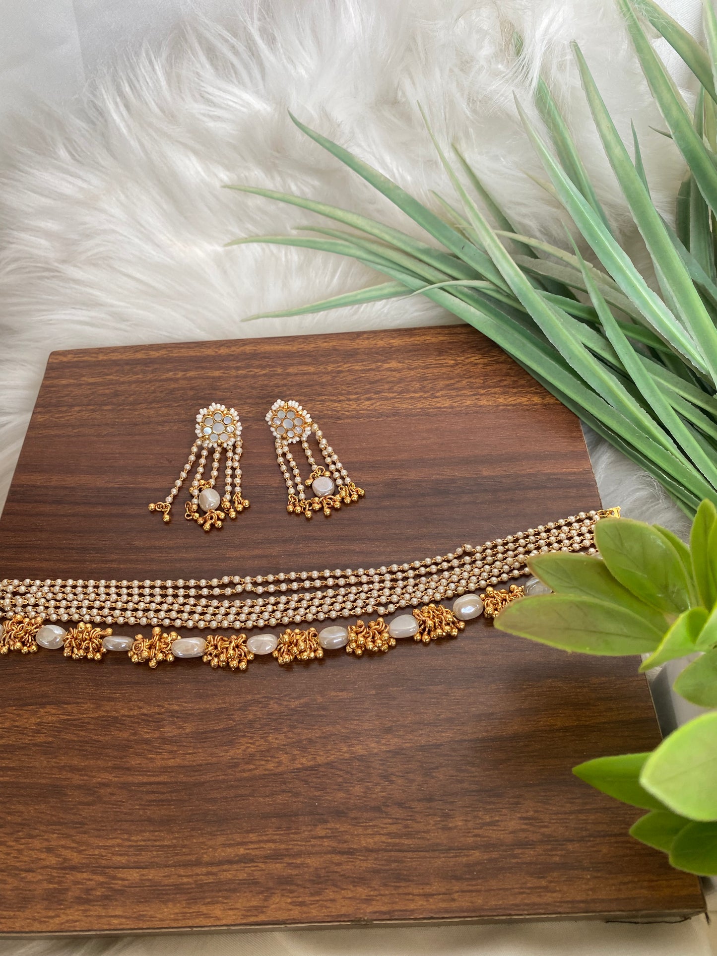 Indo Western Jadau Neacklace Set