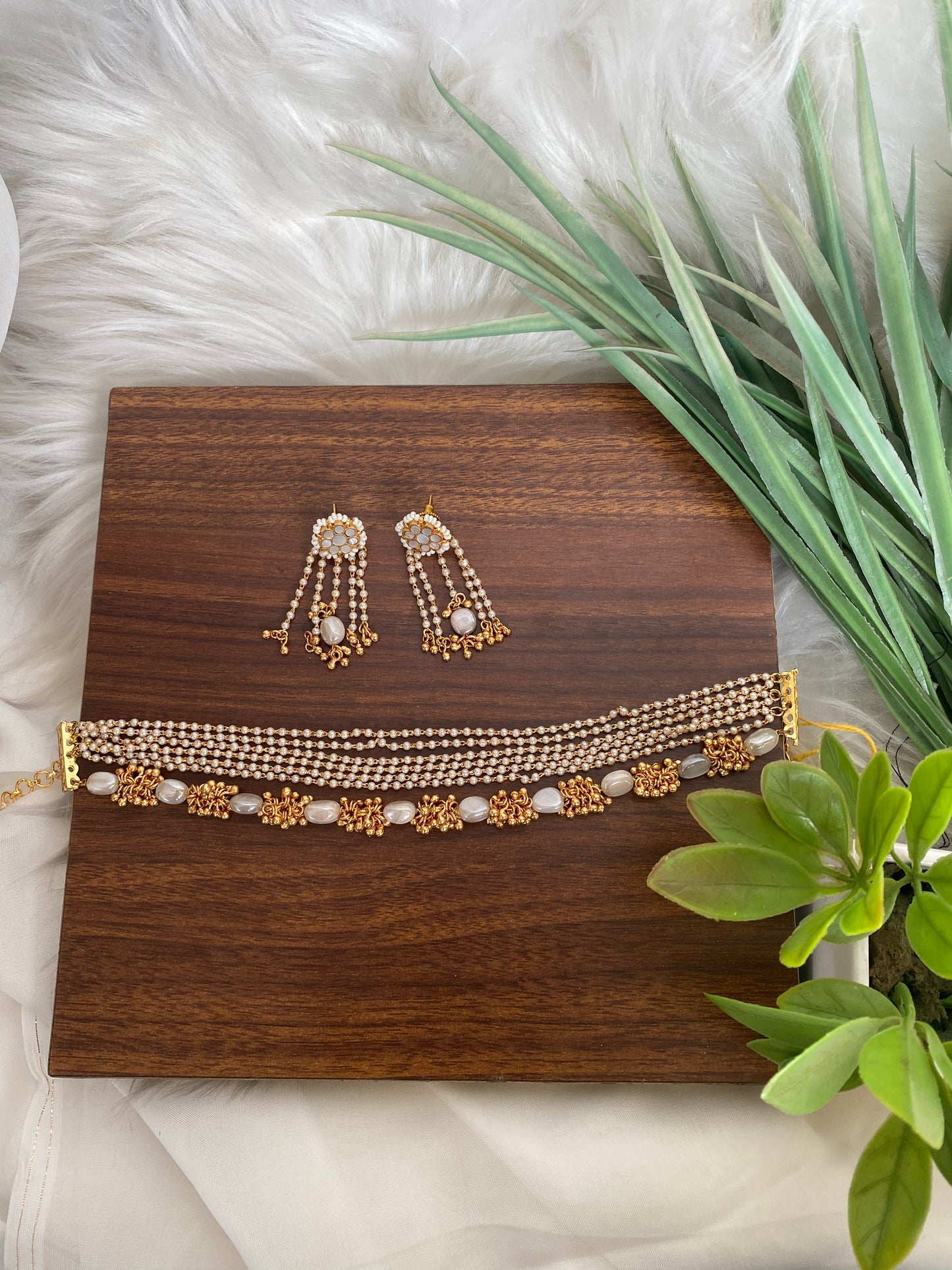 Indo Western Jadau Neacklace Set