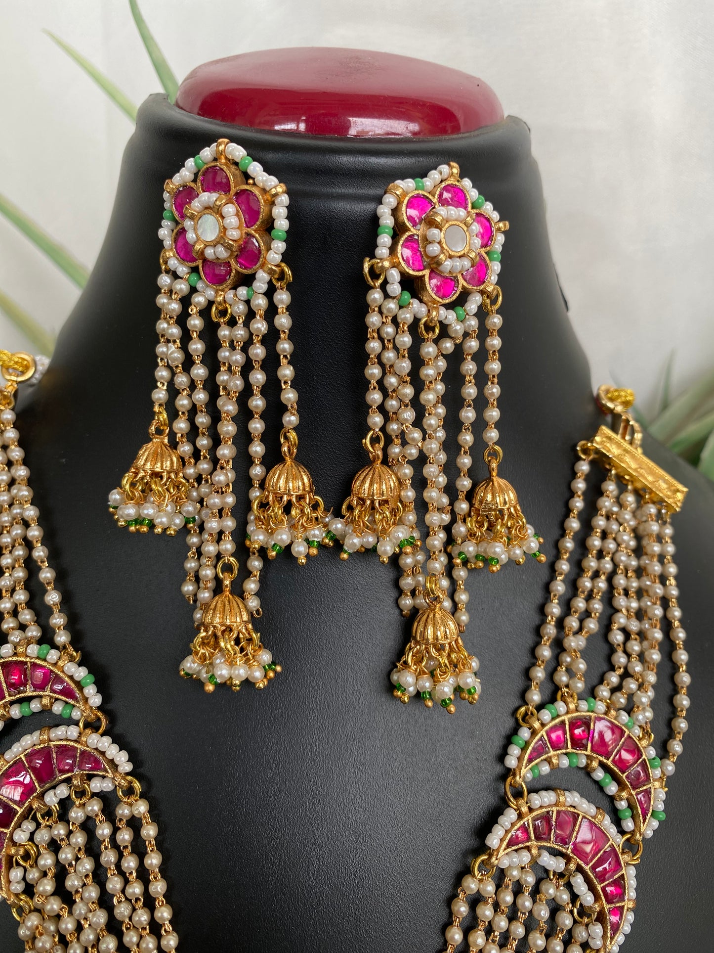Layered Chand Necklace Set